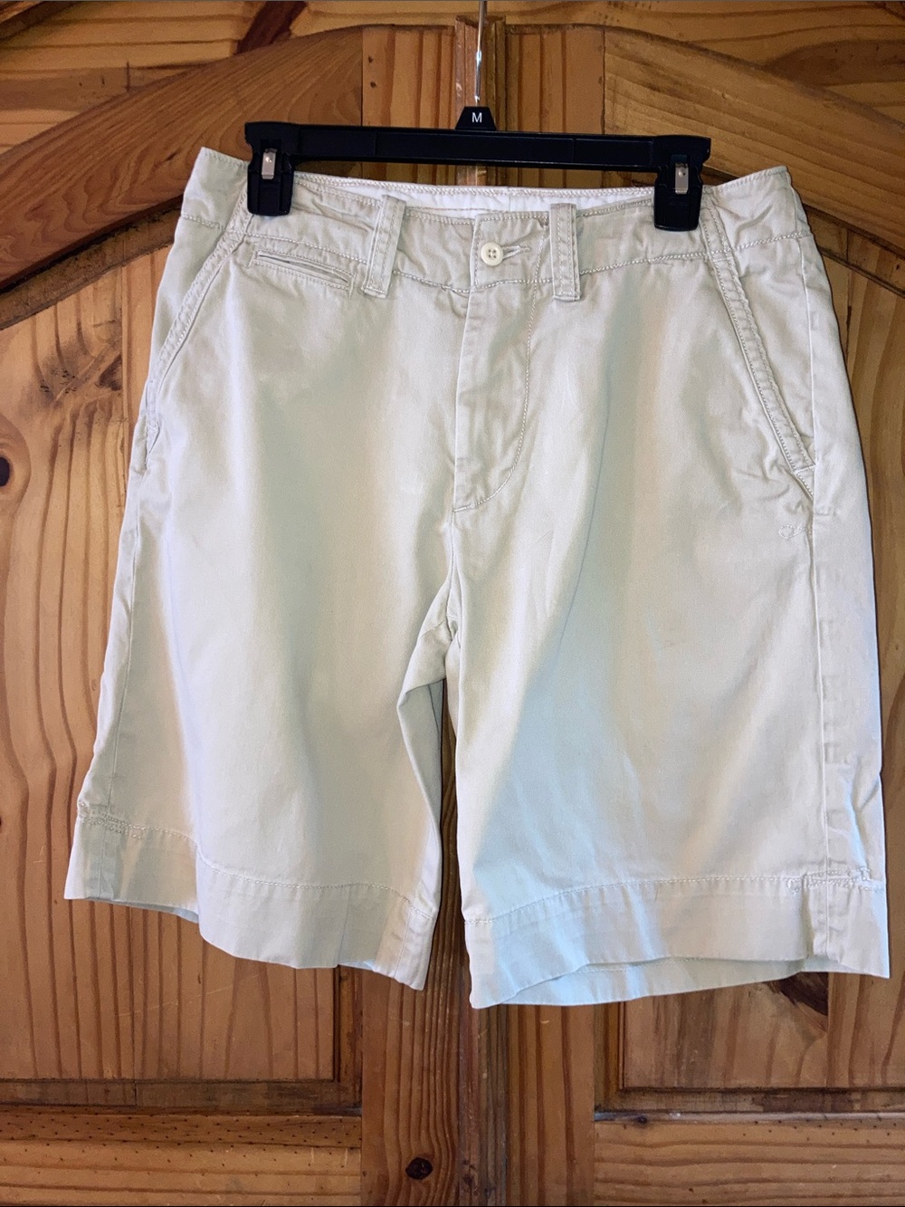 Men Polo Ralph Lauren tan khaki chino shorts size 30
